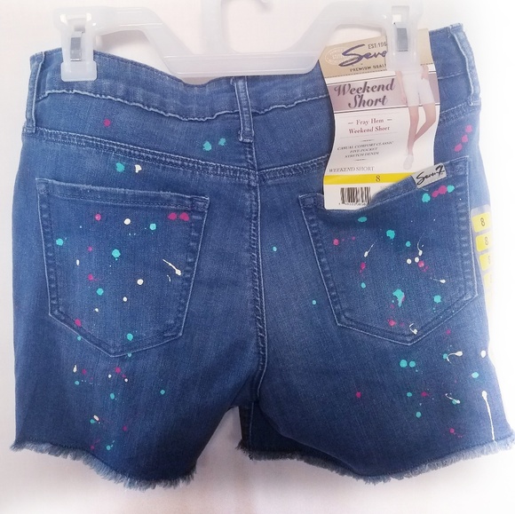 Seven7 Limited Edition Weekend Fray Hem Shorts - Picture 8 of 8